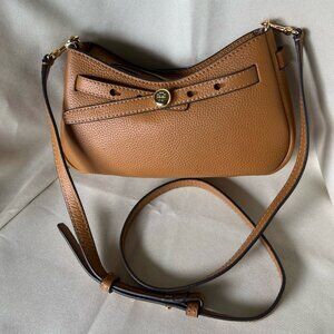 Tory burch brown leather shoulder